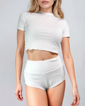 Lazy Hump Baby Tee - Cream