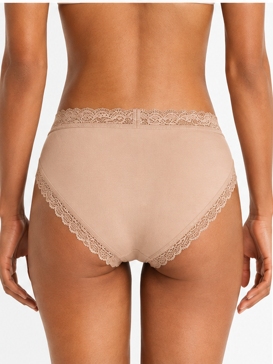 Lace Oasis Mid-Rise Brief