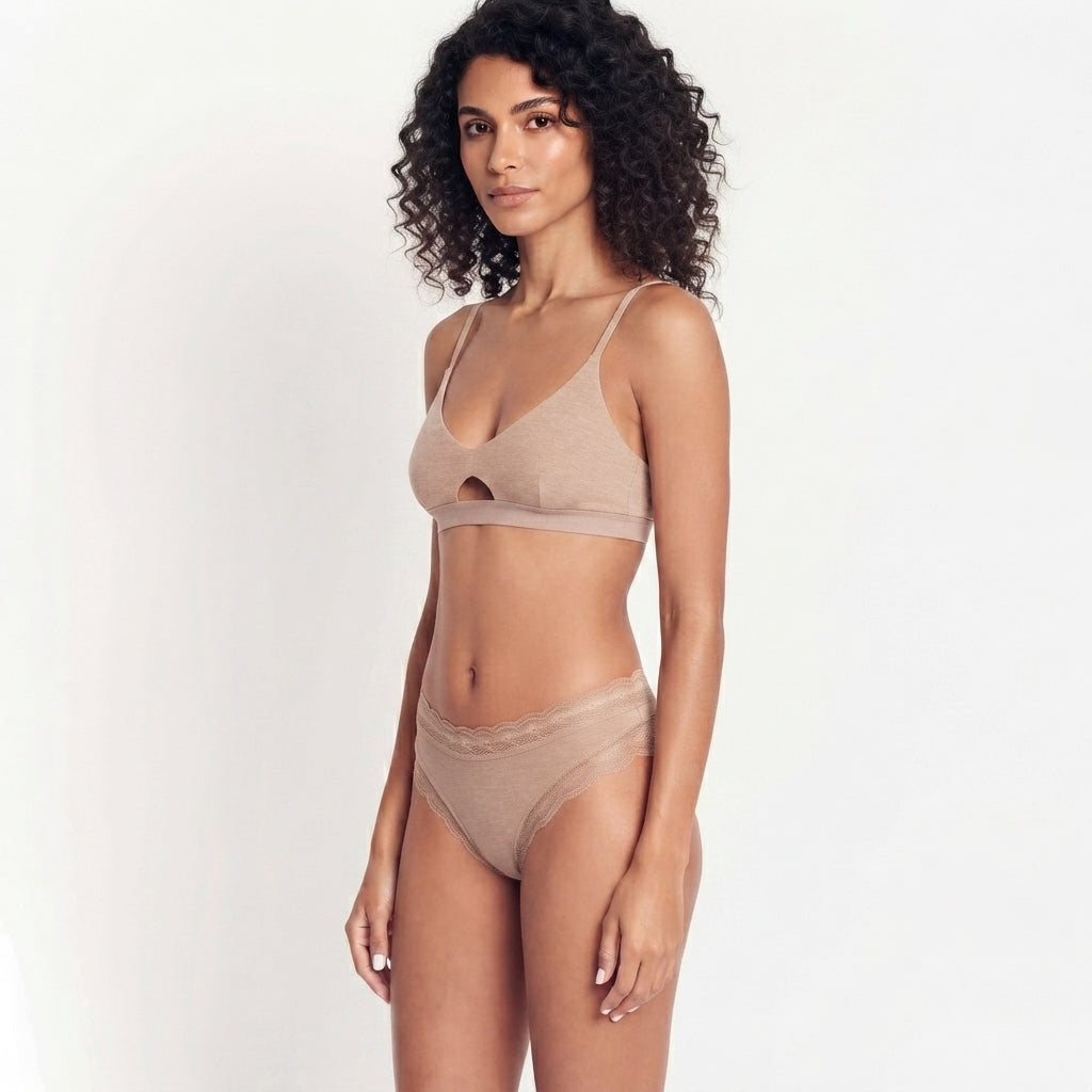 Lace Oasis Mid-Rise Brief