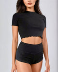 Lazy Hump Baby Tee - Midnight
