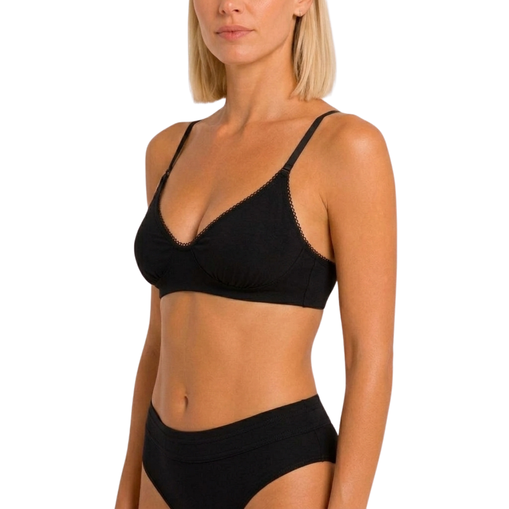 The Plunge Bralette (Wire-Free, Still Dramatic)