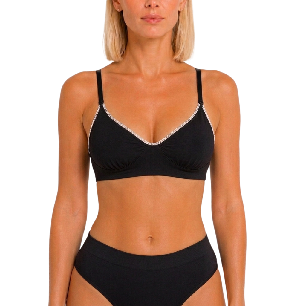 The Plunge Bralette (Wire-Free, Still Dramatic)