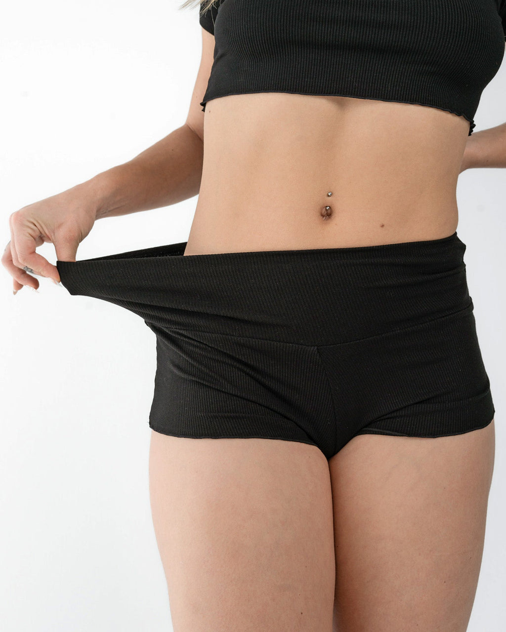 Lounge Hump Boyshort - Midnight