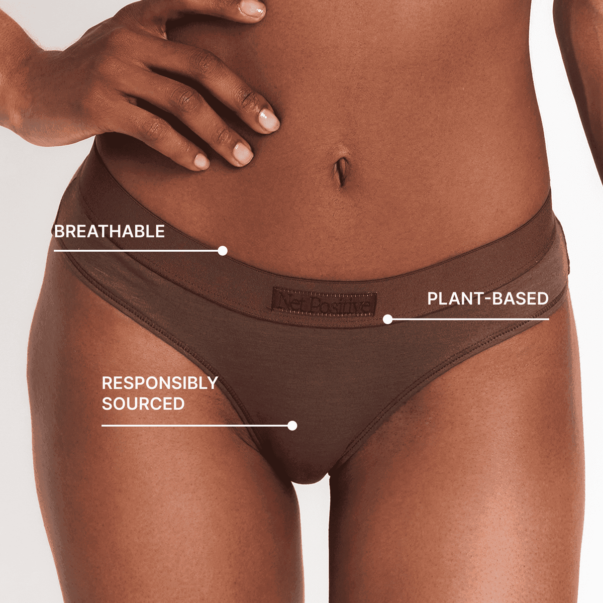 Everyday Hemp Mid-Rise Brief