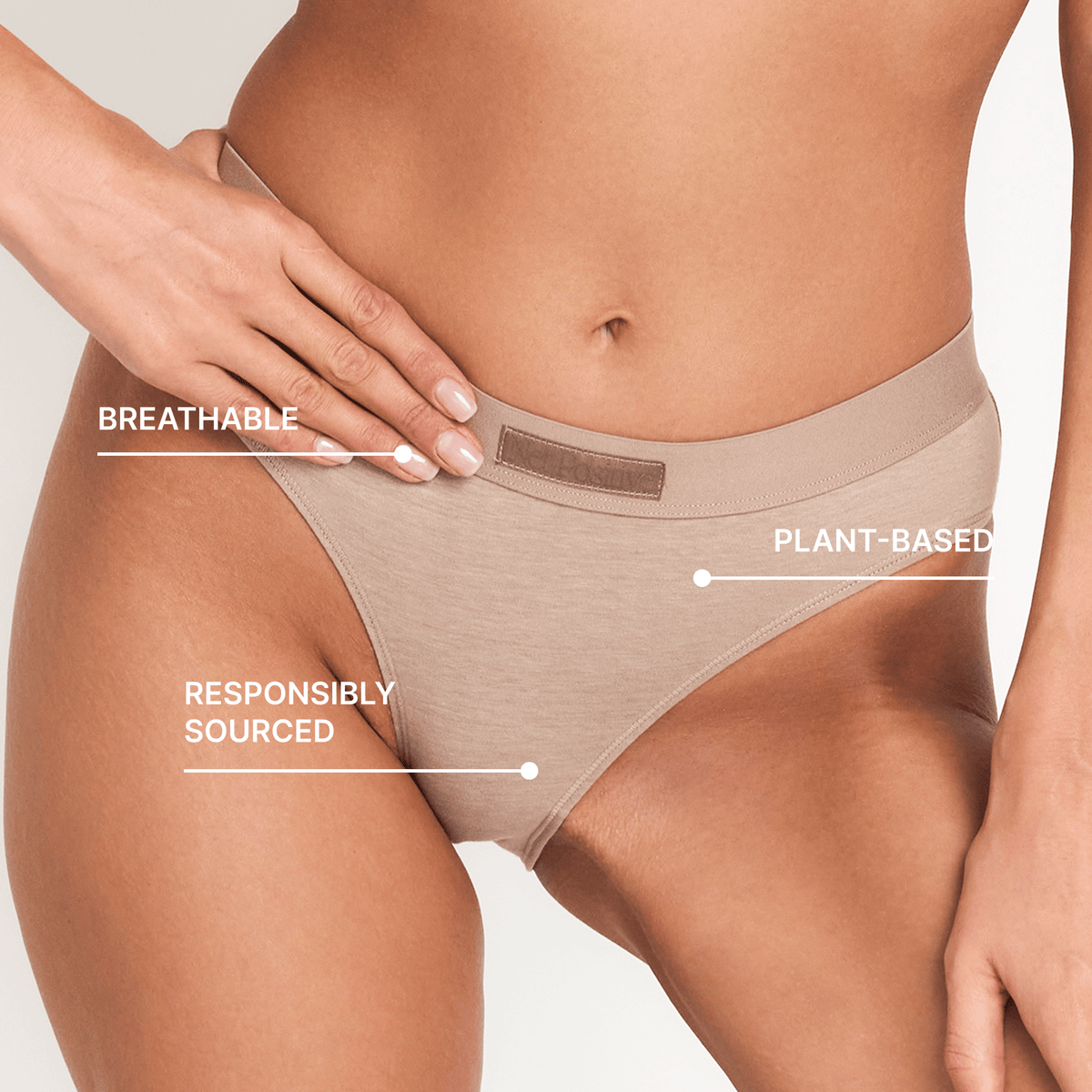 Everyday Hemp Mid-Rise Brief