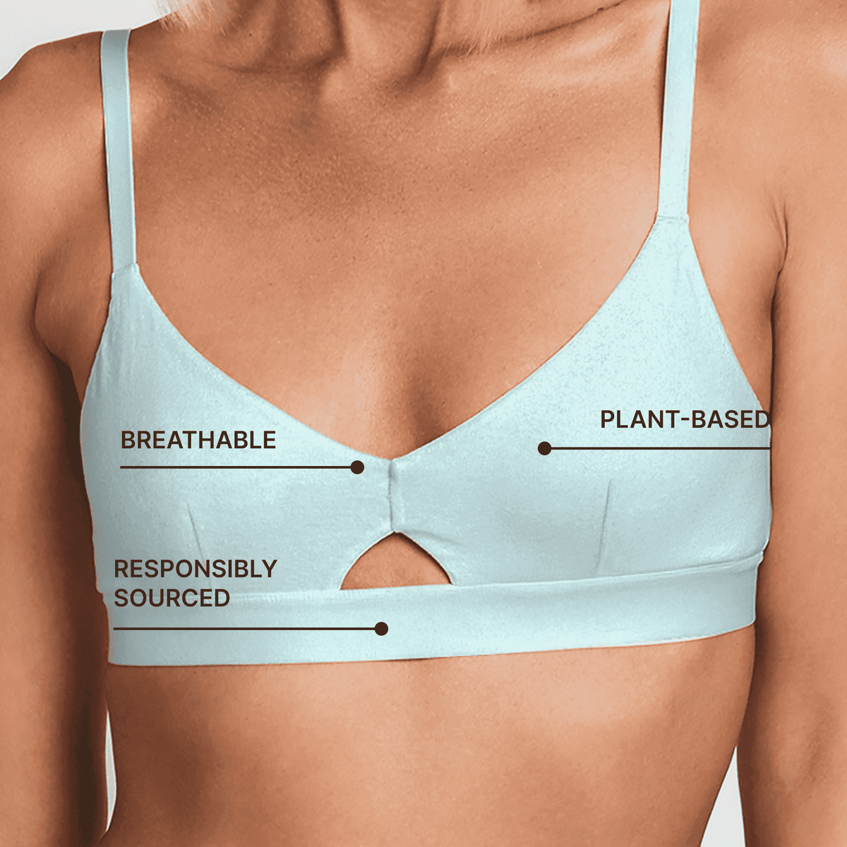 Keyhole Hump Bra