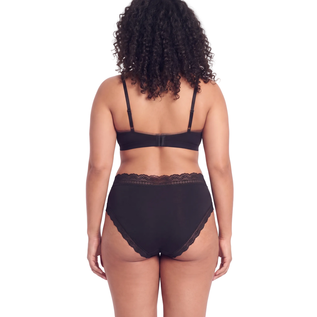 Lace Hump-Hugger High-Rise Brief