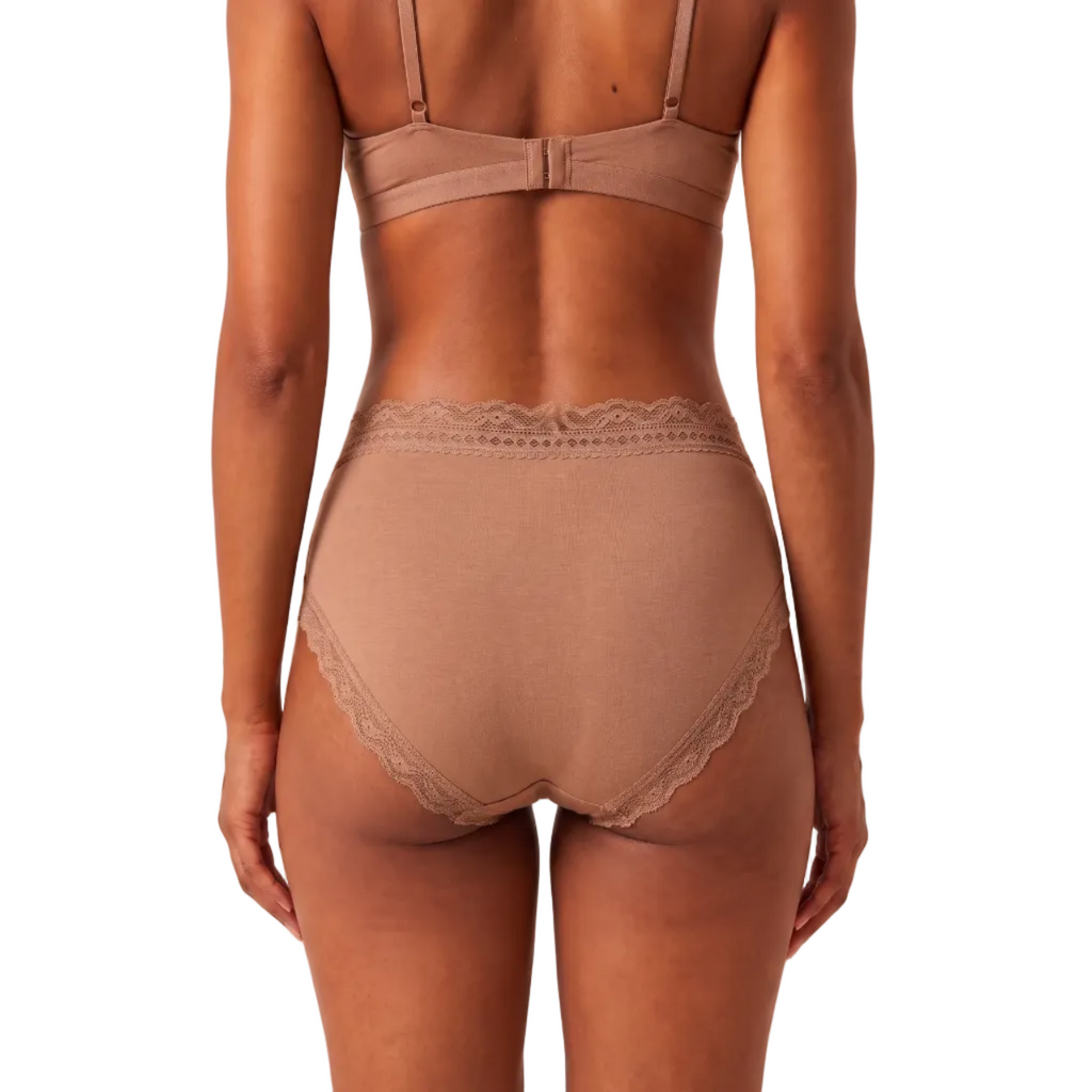 Lace Hump-Hugger High-Rise Brief