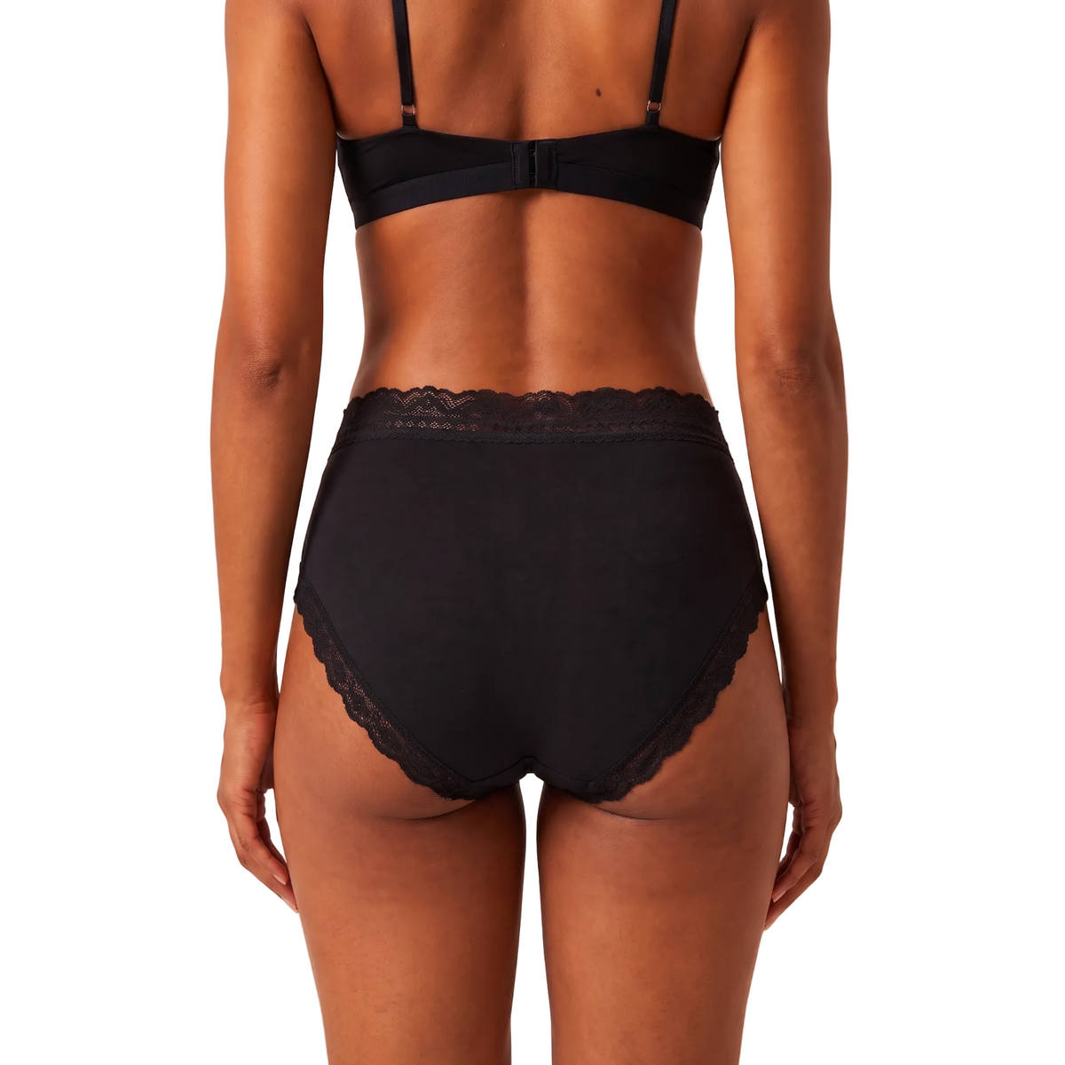 Lace Hump-Hugger High-Rise Brief