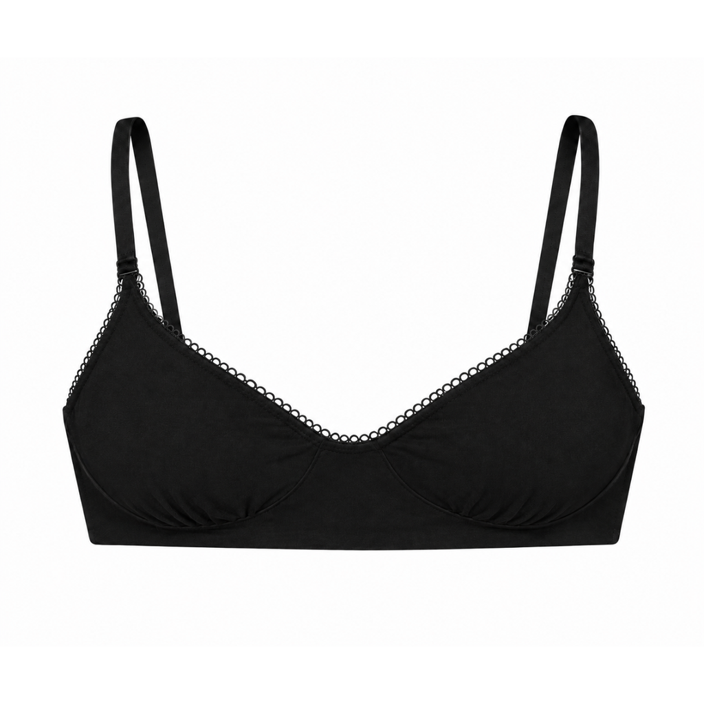The Plunge Bralette (Wire-Free, Still Dramatic)