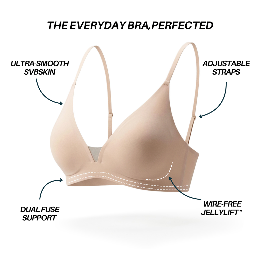 The Invisible Bra (Zero Wires, Zero Drama)