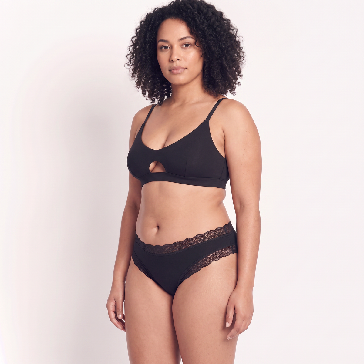Lace Oasis Mid-Rise Brief